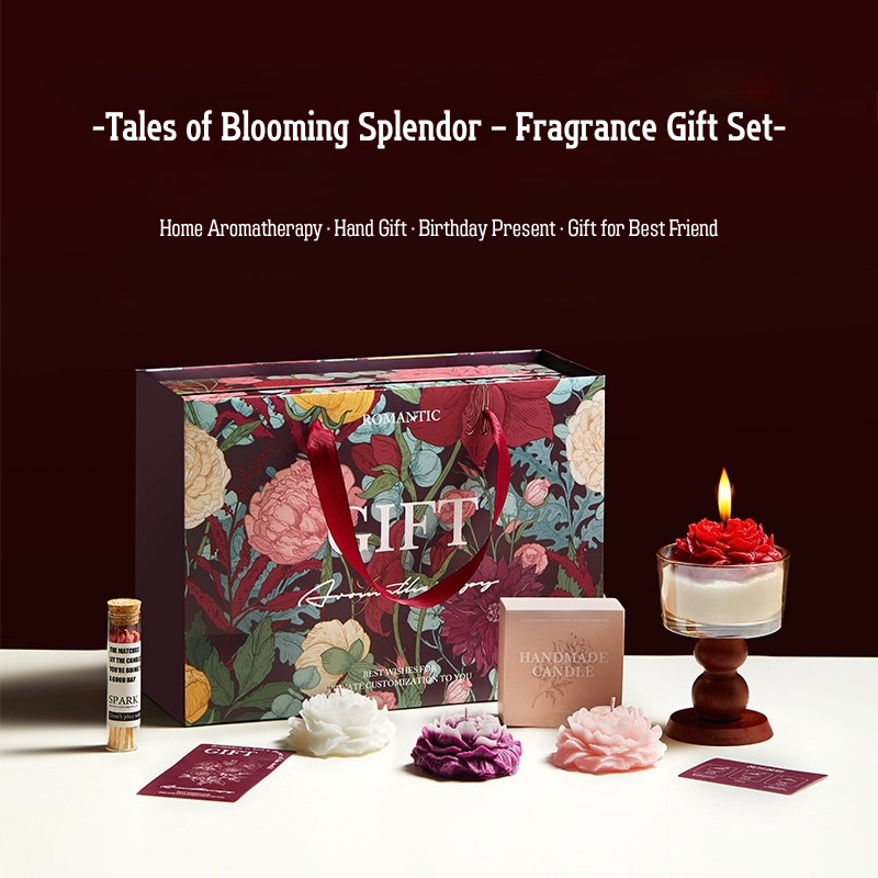 Camellia Bloom Scented Candle Gift Set