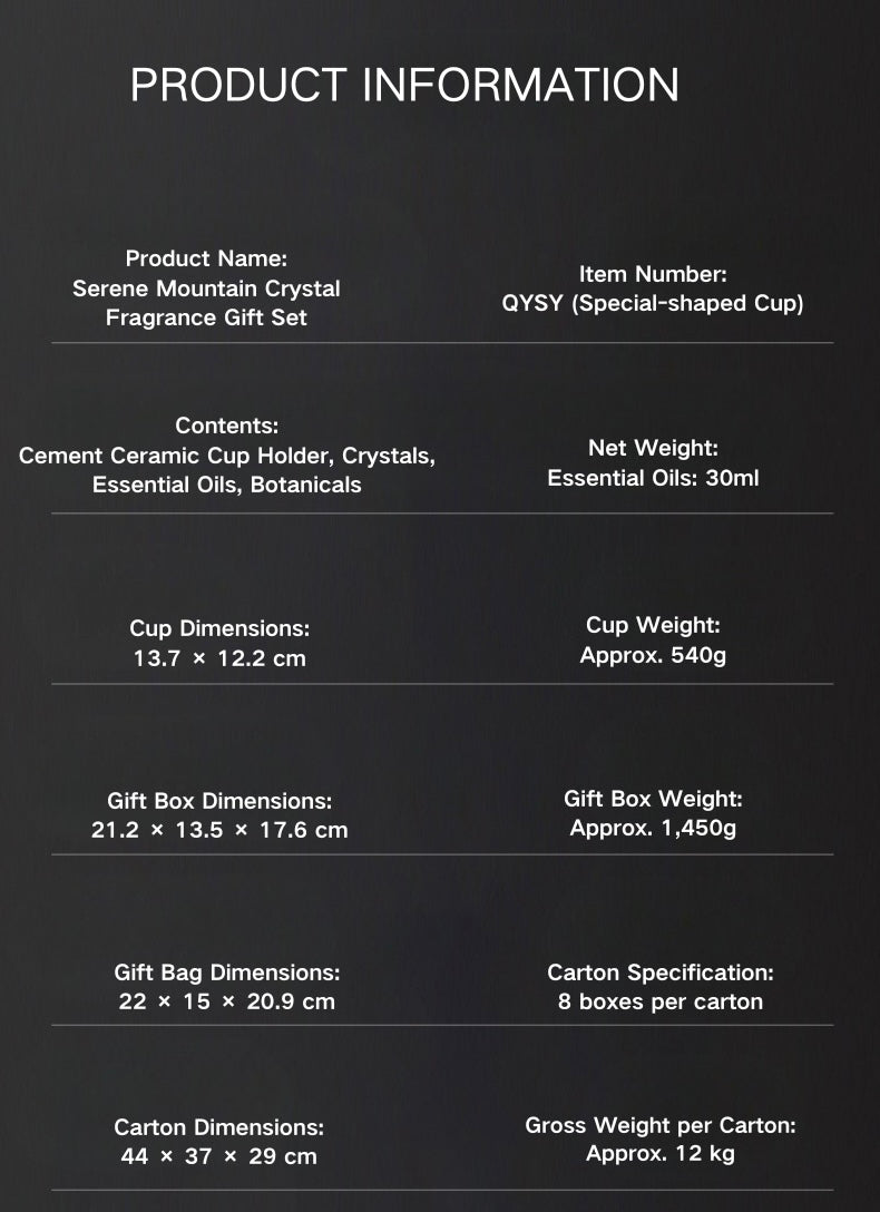 Natural Crystal Aroma Diffuser Gift Set – No-Flame Essential Oil Aromatherapy, Elegant Home Decor, Long-Lasting Fragrance, Perfect Romantic Gift