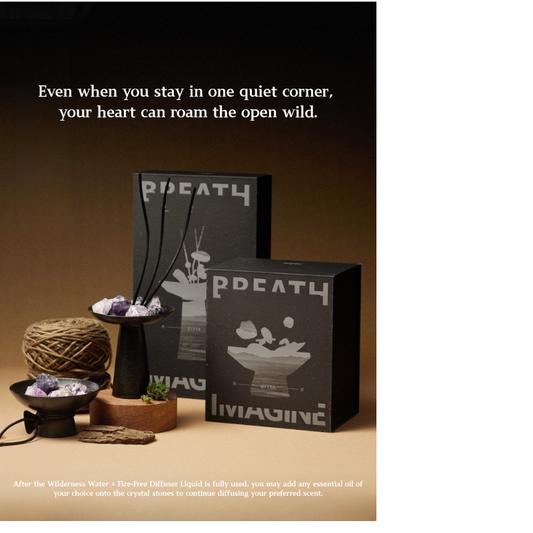 Natural Crystal Stone Aromatherapy Set – Crystal Diffuser with Essential Oils and Scented Candle for Home Fragrance & Relaxation