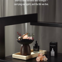 Natural Crystal Aroma Diffuser Gift Set – No-Flame Essential Oil Aromatherapy, Elegant Home Decor, Long-Lasting Fragrance, Perfect Romantic Gift