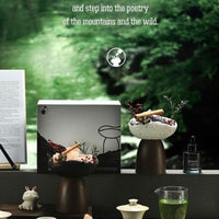 Natural Crystal Aroma Diffuser Gift Set – No-Flame Essential Oil Aromatherapy, Elegant Home Decor, Long-Lasting Fragrance, Perfect Romantic Gift