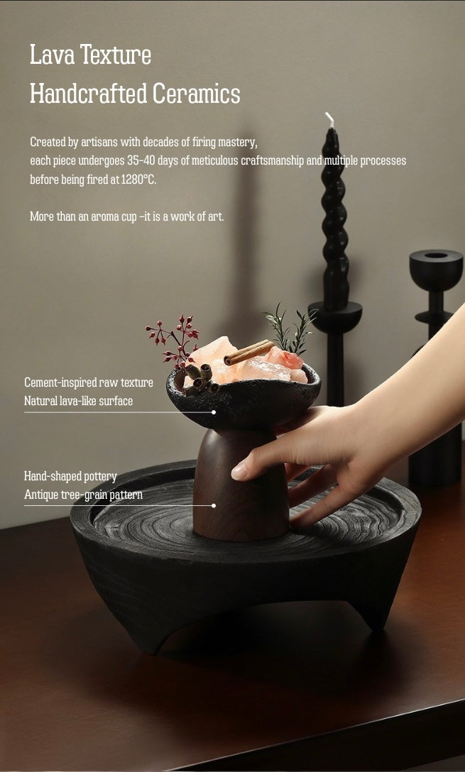 Natural Crystal Aroma Diffuser Gift Set – No-Flame Essential Oil Aromatherapy, Elegant Home Decor, Long-Lasting Fragrance, Perfect Romantic Gift