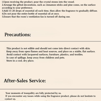 Red Luck Crystal Diffuser Gift Set – Flameless Home Fragrance with Oriental Silk-Velvet Design