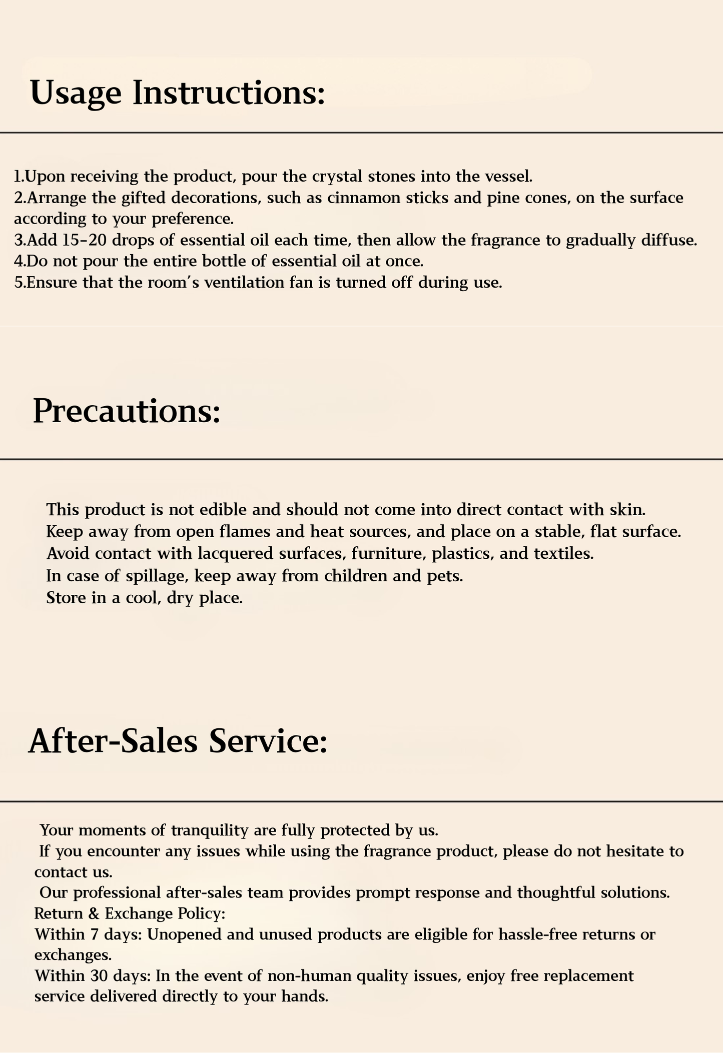 Red Luck Crystal Diffuser Gift Set – Flameless Home Fragrance with Oriental Silk-Velvet Design