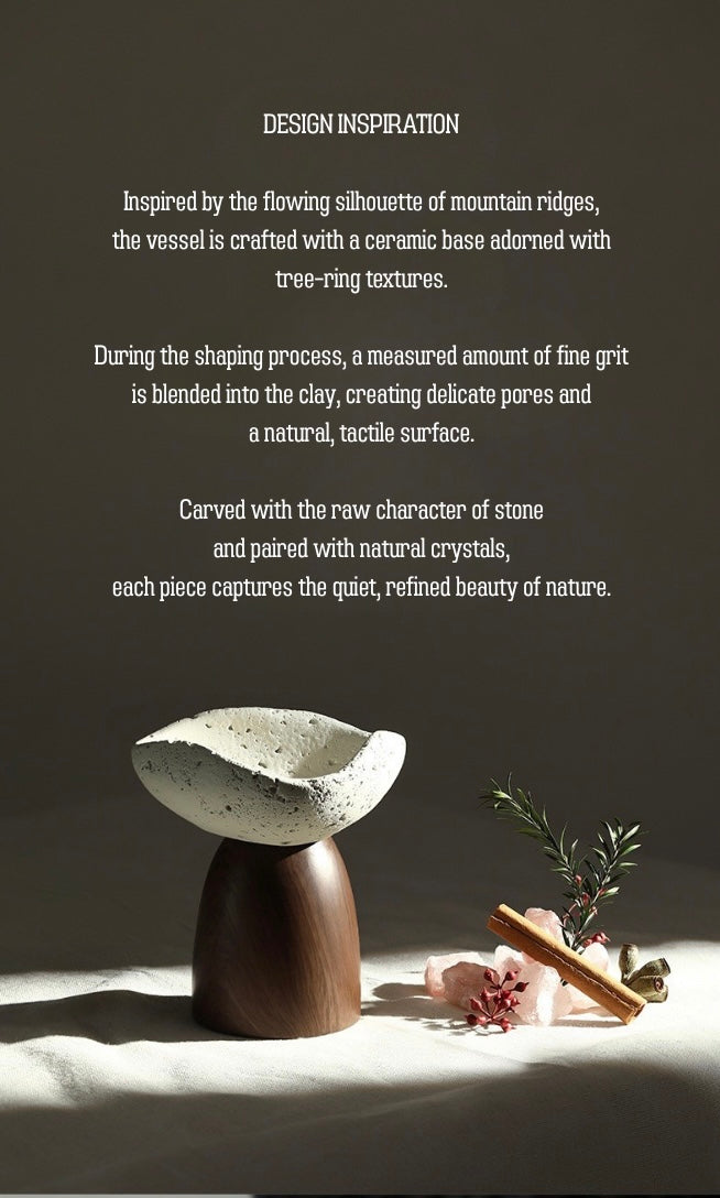 Natural Crystal Aroma Diffuser Gift Set – No-Flame Essential Oil Aromatherapy, Elegant Home Decor, Long-Lasting Fragrance, Perfect Romantic Gift