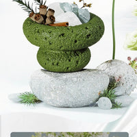 Pure Essence Crystal Aromatherapy Gift Set – Handcrafted Stone Diffuser with Natural Crystals, Botanical Accents & Essential Oil | A Luxury Flame-Free Aroma Ritual