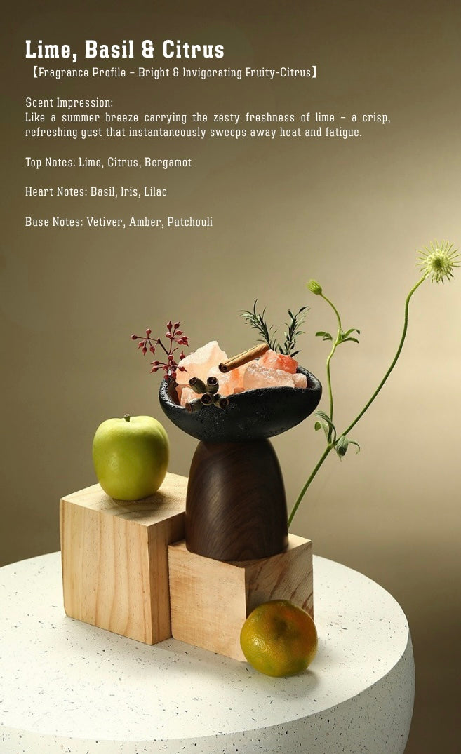 Natural Crystal Aroma Diffuser Gift Set – No-Flame Essential Oil Aromatherapy, Elegant Home Decor, Long-Lasting Fragrance, Perfect Romantic Gift