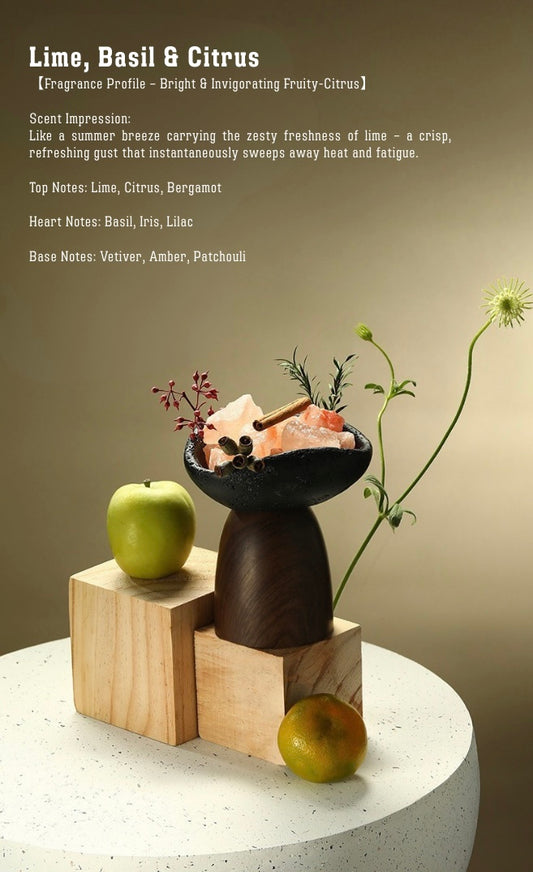 Natural Crystal Aroma Diffuser Gift Set – No-Flame Essential Oil Aromatherapy, Elegant Home Decor, Long-Lasting Fragrance, Perfect Romantic Gift