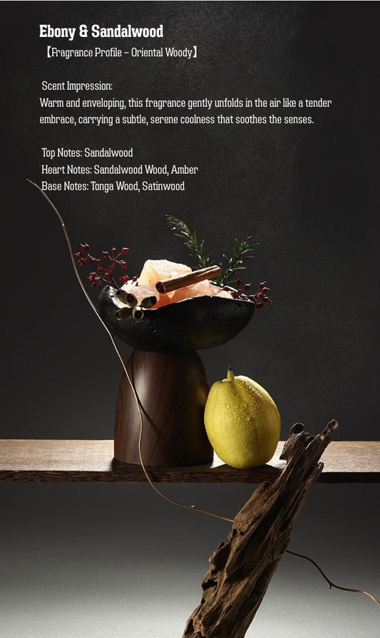 Natural Crystal Aroma Diffuser Gift Set – No-Flame Essential Oil Aromatherapy, Elegant Home Decor, Long-Lasting Fragrance, Perfect Romantic Gift