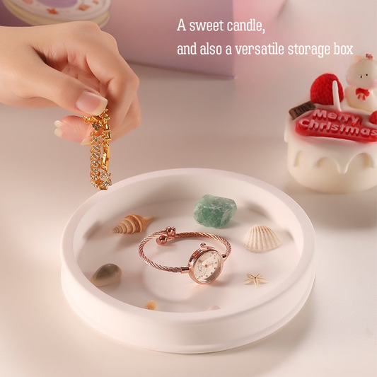 DIY Wishing Pool Scented Candle Gift Set – Soy Wax, Shell & Crystal Accessories, Aromatherapy Home Decor