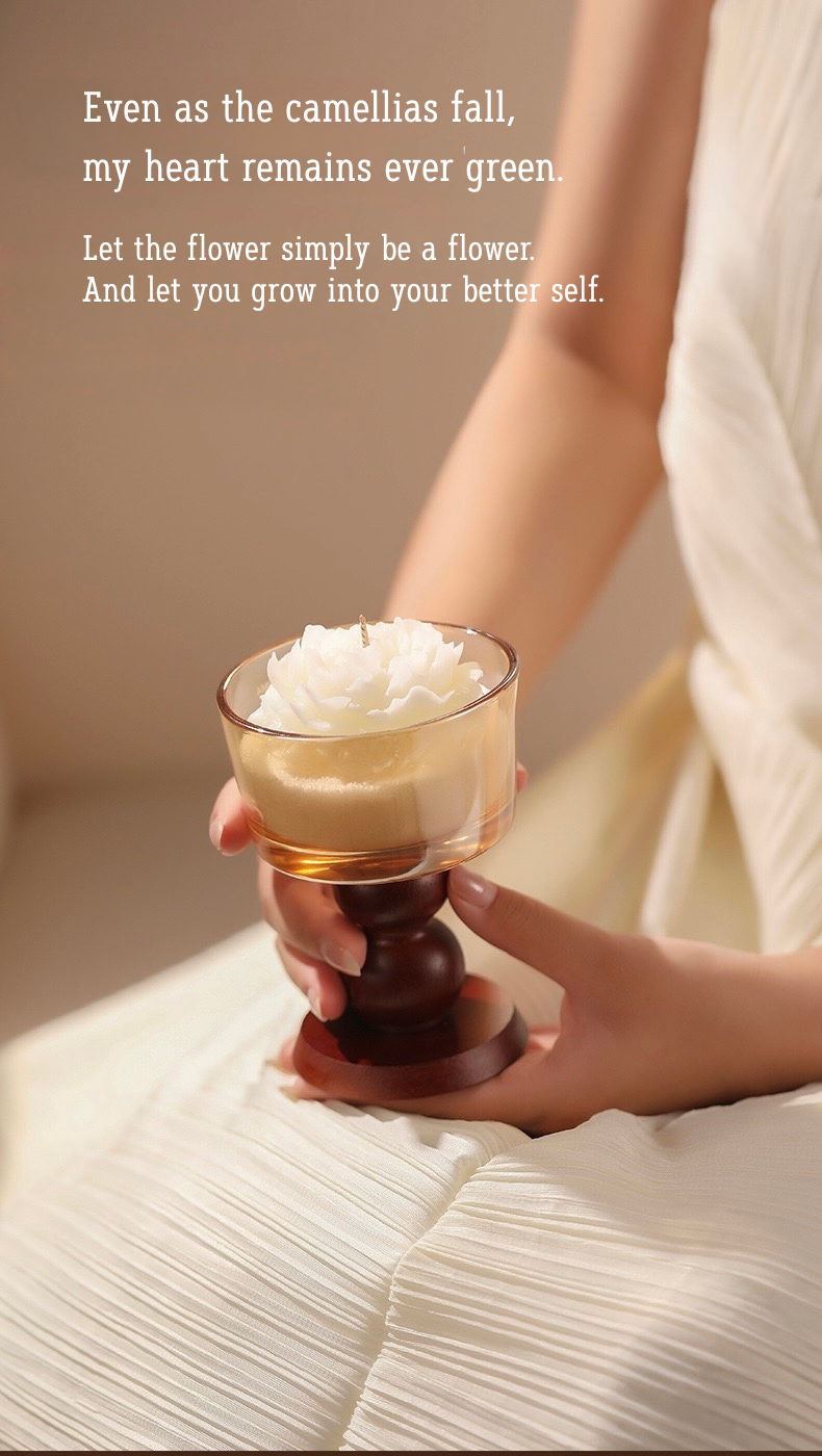 Camellia Bloom Scented Candle Gift Set