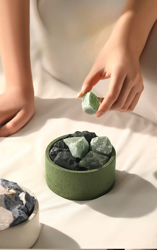 Rock & Crystal Aromatherapy Gift Set – A Creative Fragrance Souvenir