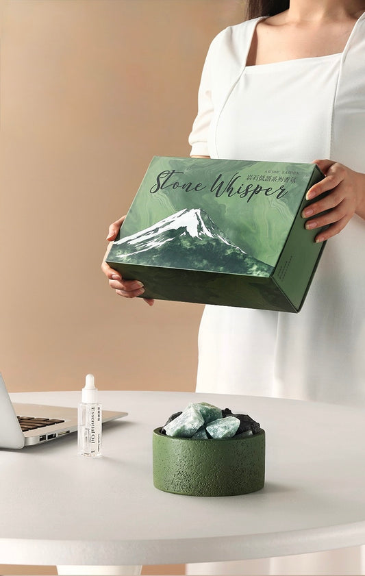 Rock & Crystal Aromatherapy Gift Set – A Creative Fragrance Souvenir