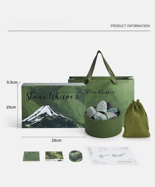 Rock & Crystal Aromatherapy Gift Set – A Creative Fragrance Souvenir