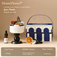 Starlight Crystal Diffuser Gift Set – Flameless Home Fragrance with Oriental Ceramic Design