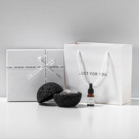 Volcanic Stone Crystal Diffuser – Natural Lava Rock Aromatherapy Ornament with Essential Oil, Long-Lasting Home Fragrance Decor