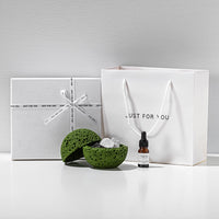 Volcanic Stone Crystal Diffuser – Natural Lava Rock Aromatherapy Ornament with Essential Oil, Long-Lasting Home Fragrance Decor