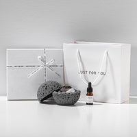 Volcanic Stone Crystal Diffuser – Natural Lava Rock Aromatherapy Ornament with Essential Oil, Long-Lasting Home Fragrance Decor