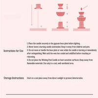 DIY Wishing Pool Scented Candle Gift Set – Soy Wax, Shell & Crystal Accessories, Aromatherapy Home Decor