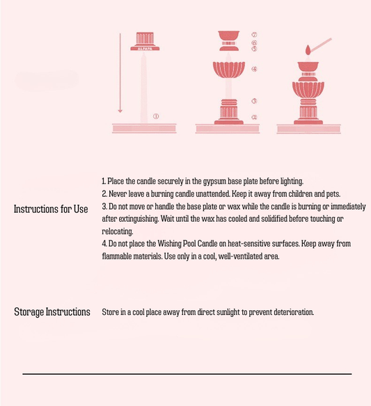 DIY Wishing Pool Scented Candle Gift Set – Soy Wax, Shell & Crystal Accessories, Aromatherapy Home Decor