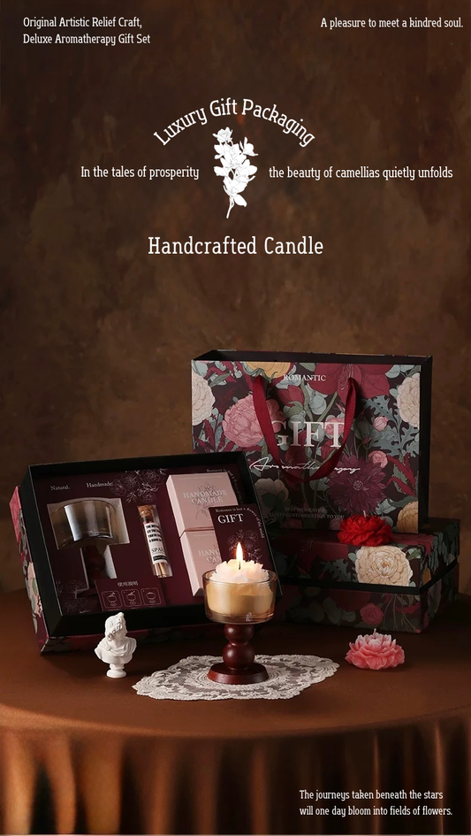 Camellia Bloom Scented Candle Gift Set