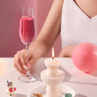 DIY Wishing Pool Scented Candle Gift Set – Soy Wax, Shell & Crystal Accessories, Aromatherapy Home Decor