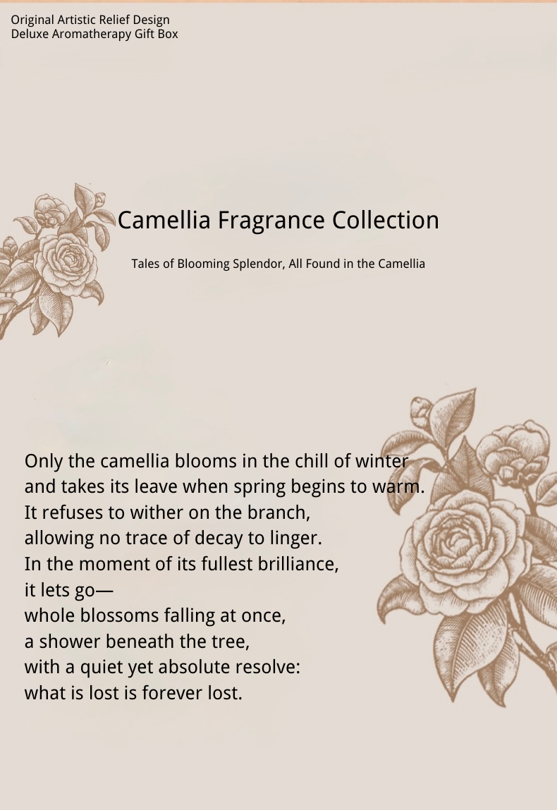 Camellia Bloom Scented Candle Gift Set