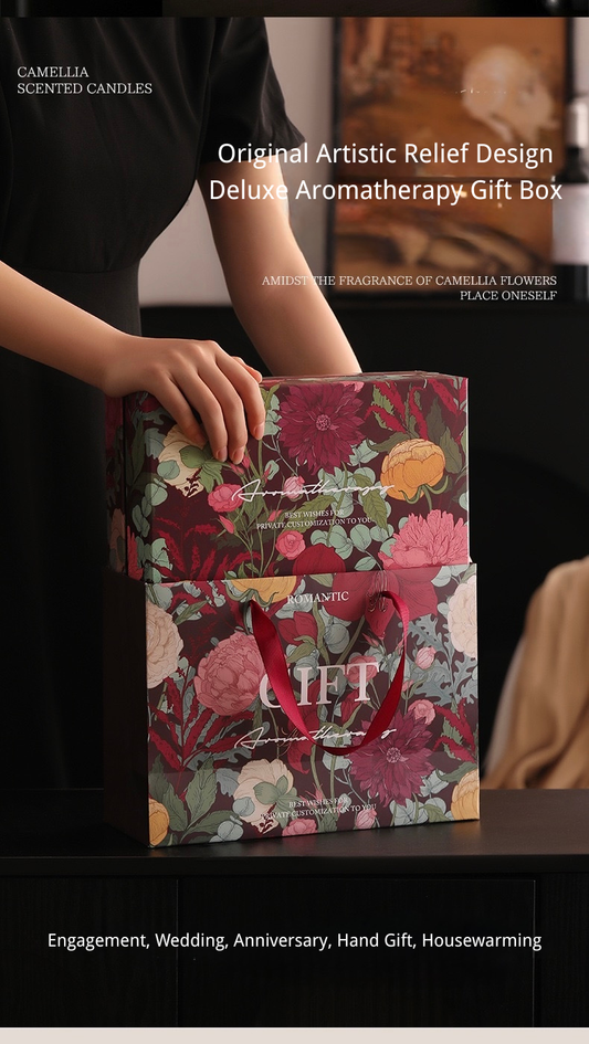 Camellia Bloom Scented Candle Gift Set