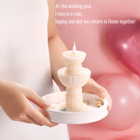 DIY Wishing Pool Scented Candle Gift Set – Soy Wax, Shell & Crystal Accessories, Aromatherapy Home Decor