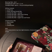 Camellia Bloom Scented Candle Gift Set