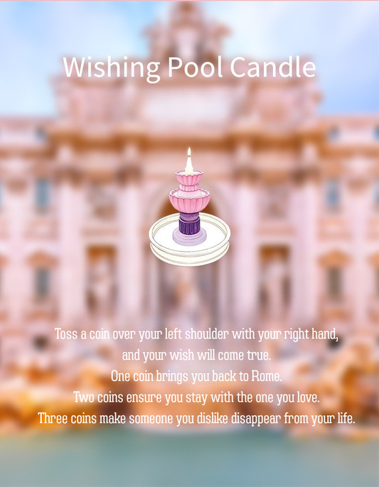 DIY Wishing Pool Scented Candle Gift Set – Soy Wax, Shell & Crystal Accessories, Aromatherapy Home Decor