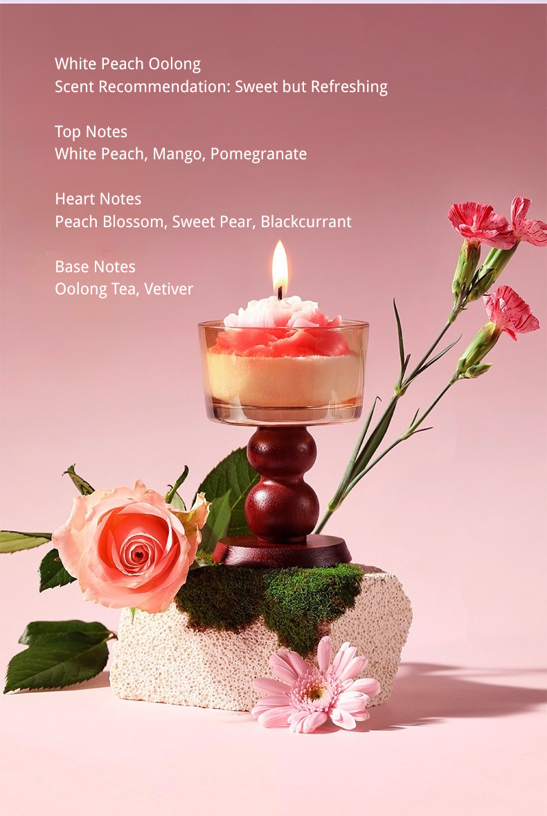 Camellia Bloom Scented Candle Gift Set