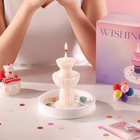 DIY Wishing Pool Scented Candle Gift Set – Soy Wax, Shell & Crystal Accessories, Aromatherapy Home Decor